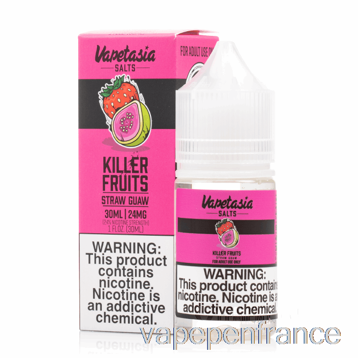 Guaw De Paille - Sels De Vapetasia - Stylo Vape 30 Ml 24 Mg